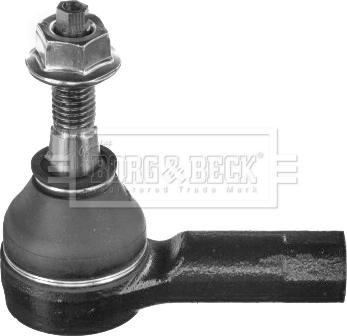 Borg & Beck BTR6036 - Наконечник рулевой тяги, шарнир abcparts.ee