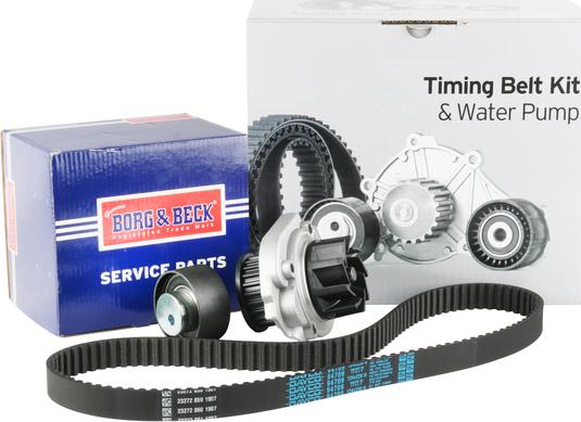 Borg & Beck BTW1088 - Водяной насос + комплект зубчатого ремня ГРМ abcparts.ee