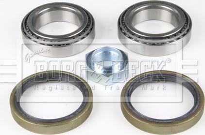 Borg & Beck BWK492 - Комплект подшипника, ступицы колеса abcparts.ee