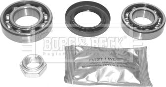 Borg & Beck BWK439 - Комплект подшипника, ступицы колеса abcparts.ee