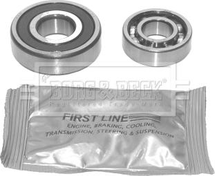 Borg & Beck BWK430 - Комплект подшипника, ступицы колеса abcparts.ee