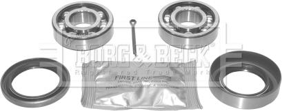 Borg & Beck BWK429 - Комплект подшипника, ступицы колеса abcparts.ee