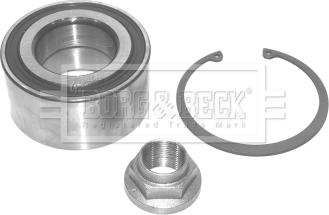 Borg & Beck BWK535 - Комплект подшипника, ступицы колеса abcparts.ee