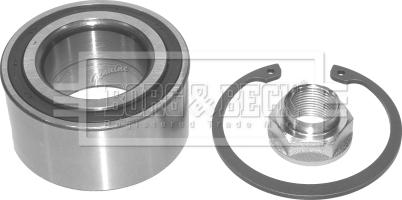 Borg & Beck BWK531 - Комплект подшипника, ступицы колеса abcparts.ee