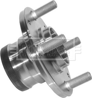 Borg & Beck BWK578 - Комплект подшипника, ступицы колеса abcparts.ee