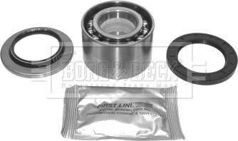 Borg & Beck BWK021 - Комплект подшипника, ступицы колеса abcparts.ee