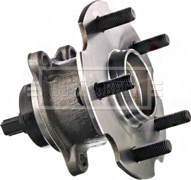 Borg & Beck BWK1541 - Комплект подшипника, ступицы колеса abcparts.ee