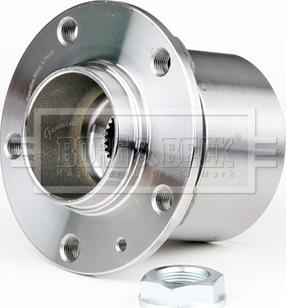 Borg & Beck BWK1566 - Комплект подшипника, ступицы колеса abcparts.ee