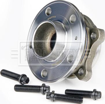 Borg & Beck BWK1586 - Комплект подшипника, ступицы колеса abcparts.ee