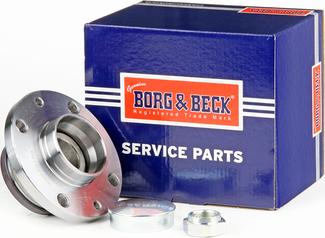 Borg & Beck BWK1006 - Комплект подшипника, ступицы колеса abcparts.ee