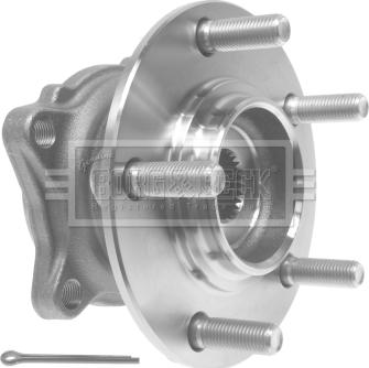 Borg & Beck BWK1146 - Комплект подшипника, ступицы колеса abcparts.ee