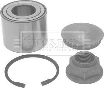Borg & Beck BWK1140 - Комплект подшипника, ступицы колеса abcparts.ee