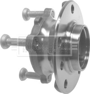 Borg & Beck BWK1253 - Комплект подшипника, ступицы колеса abcparts.ee