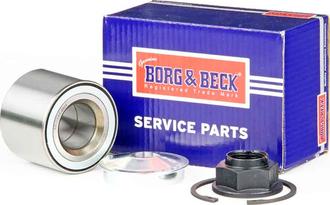 Borg & Beck BWK1282 - Комплект подшипника, ступицы колеса abcparts.ee