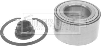 Borg & Beck BWK1236 - Комплект подшипника, ступицы колеса abcparts.ee