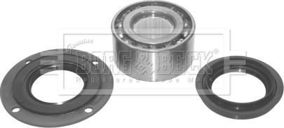 Borg & Beck BWK179 - Комплект подшипника, ступицы колеса abcparts.ee