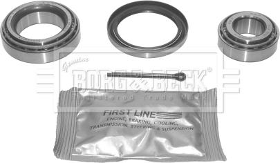 Borg & Beck BWK263 - Комплект подшипника, ступицы колеса abcparts.ee