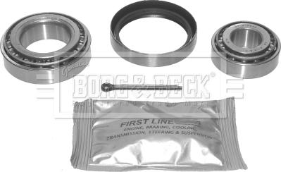 Borg & Beck BWK239 - Комплект подшипника, ступицы колеса abcparts.ee