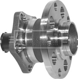 Borg & Beck BWK722 - Комплект подшипника, ступицы колеса abcparts.ee