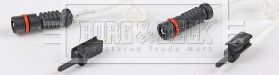 Borg & Beck BWL3068 - Сигнализатор, износ тормозных колодок abcparts.ee