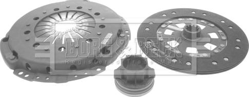 Borg & Beck HK6571 - Комплект сцепления abcparts.ee