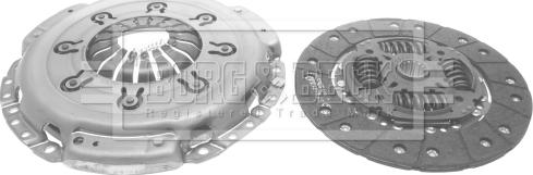Borg & Beck HK6645 - Комплект сцепления abcparts.ee