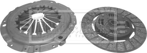 Borg & Beck HK6847 - Комплект сцепления abcparts.ee