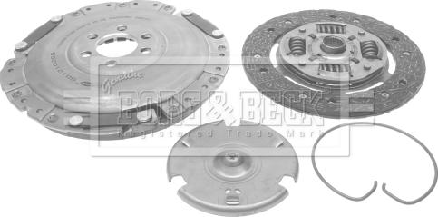 Borg & Beck HK6826 - Комплект сцепления abcparts.ee