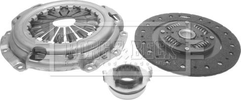 Borg & Beck HK2456 - Комплект сцепления abcparts.ee