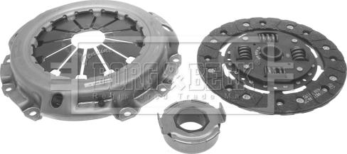 Borg & Beck HK2461 - Комплект сцепления abcparts.ee