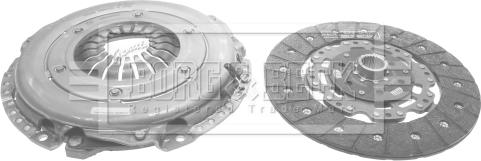 Borg & Beck HK2435 - Комплект сцепления abcparts.ee