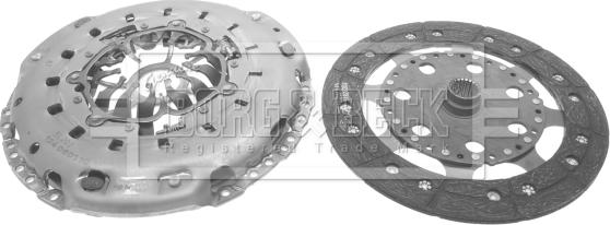 Borg & Beck HK2595 - Комплект сцепления abcparts.ee