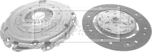 Borg & Beck HK2544 - Комплект сцепления abcparts.ee