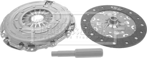 Borg & Beck HK2581 - Комплект сцепления abcparts.ee