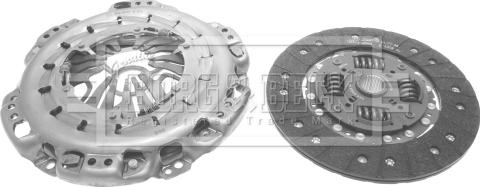 Borg & Beck HK2579 - Комплект сцепления abcparts.ee