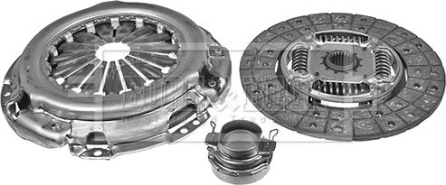 Borg & Beck HK2693 - Комплект сцепления abcparts.ee