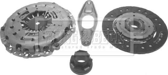 Borg & Beck HK2608 - Комплект сцепления abcparts.ee