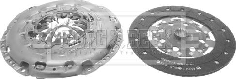 Borg & Beck HK2602 - Комплект сцепления abcparts.ee