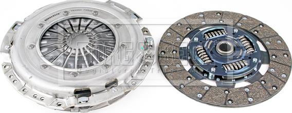 Borg & Beck HK2681 - Комплект сцепления abcparts.ee