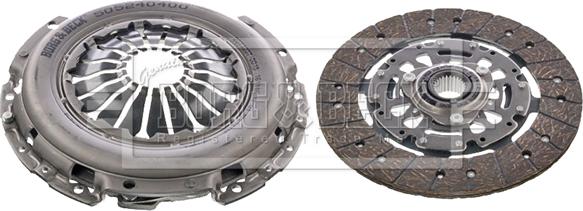 Borg & Beck HK2031 - Комплект сцепления abcparts.ee