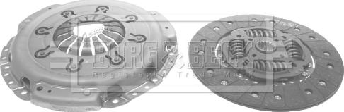 Borg & Beck HK2022 - Комплект сцепления abcparts.ee