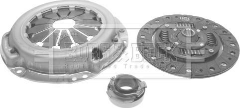 Borg & Beck HK2126 - Комплект сцепления abcparts.ee