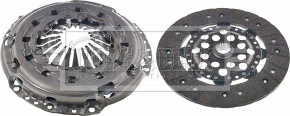 Borg & Beck HK2838 - Комплект сцепления abcparts.ee