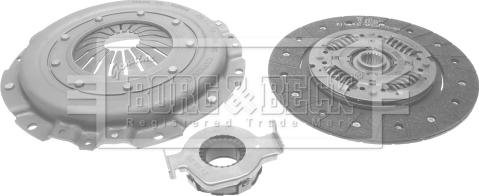 Borg & Beck HK2371 - Комплект сцепления abcparts.ee