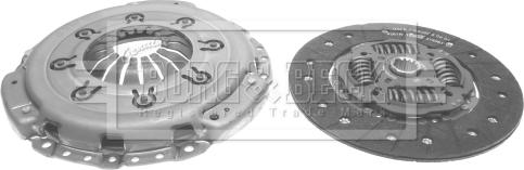 Borg & Beck HK7885 - Комплект сцепления abcparts.ee