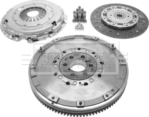 Borg & Beck HKD1245 - Маховик abcparts.ee
