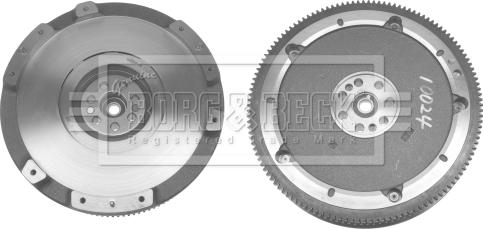 Borg & Beck HKD1200 - Маховик abcparts.ee