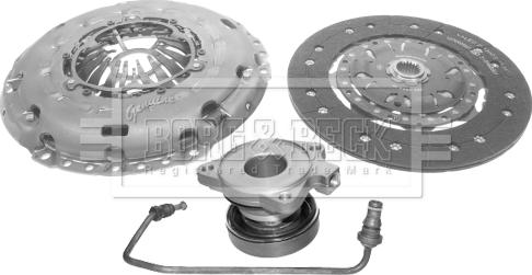 Borg & Beck HKT1441 - Комплект сцепления abcparts.ee