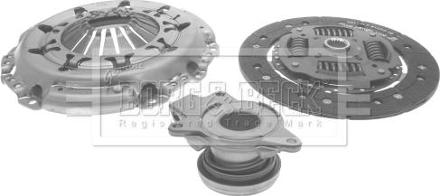 Borg & Beck HKT1470 - Комплект сцепления abcparts.ee