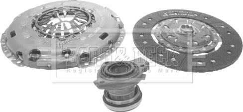 Borg & Beck HKT1559 - Комплект сцепления abcparts.ee